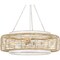 Quoizel Waylon 4-Light Antique White Pendant QP5573AWH - alternate 3